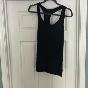 Black athleta size m racer back tank
